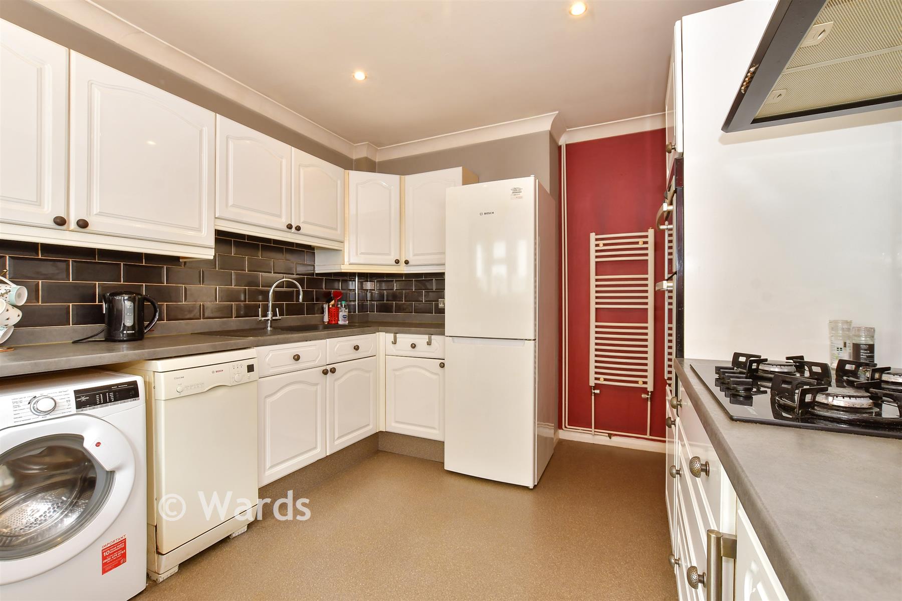 Kitchen - Linden Road, Westgate-On-Sea, Kent - Wards of Kent