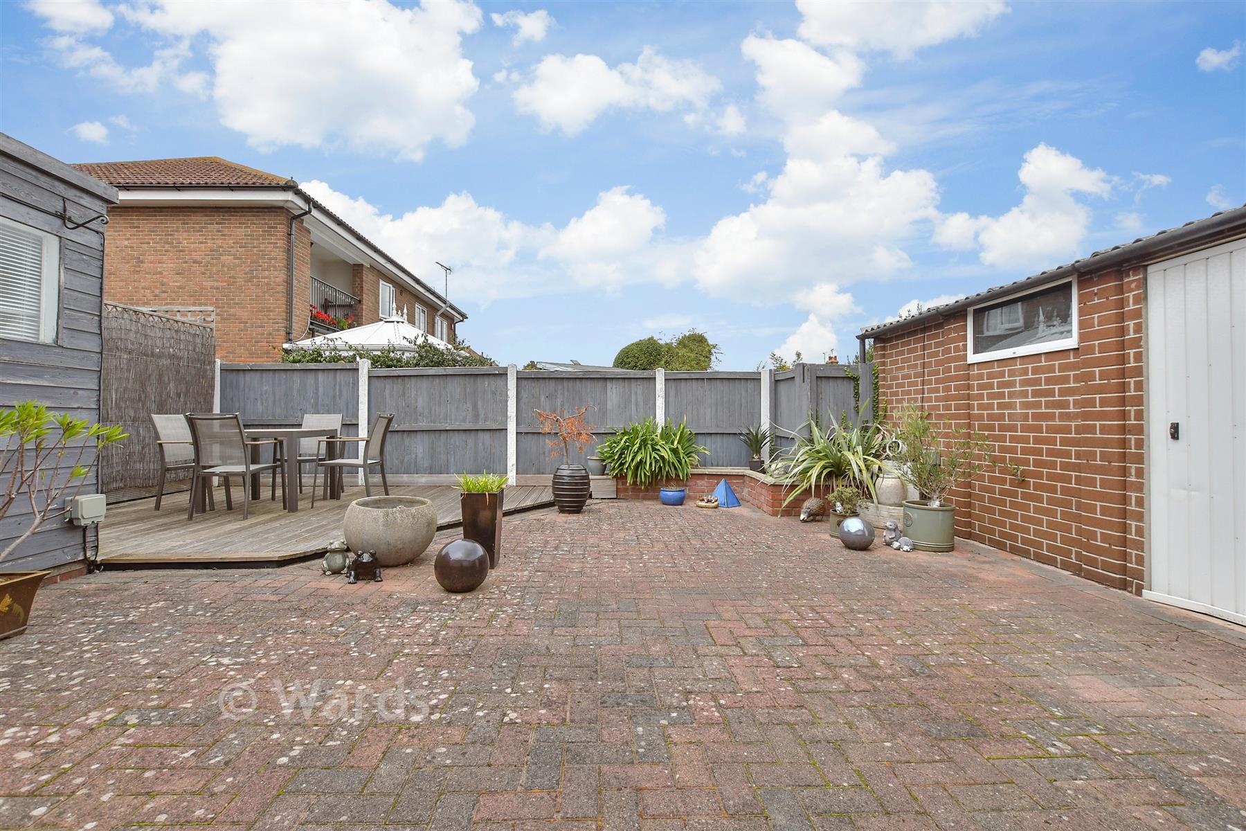 Rear Garden - Linden Road, Westgate-On-Sea, Kent - Wards of Kent