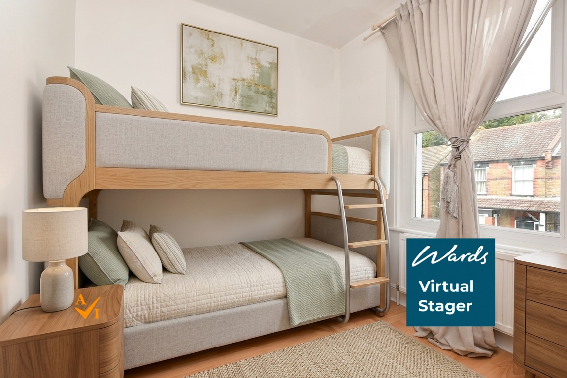 Bedroom 3 (Contemporary style) - St. George's Road, Broadstairs, Kent - Wards of Kent