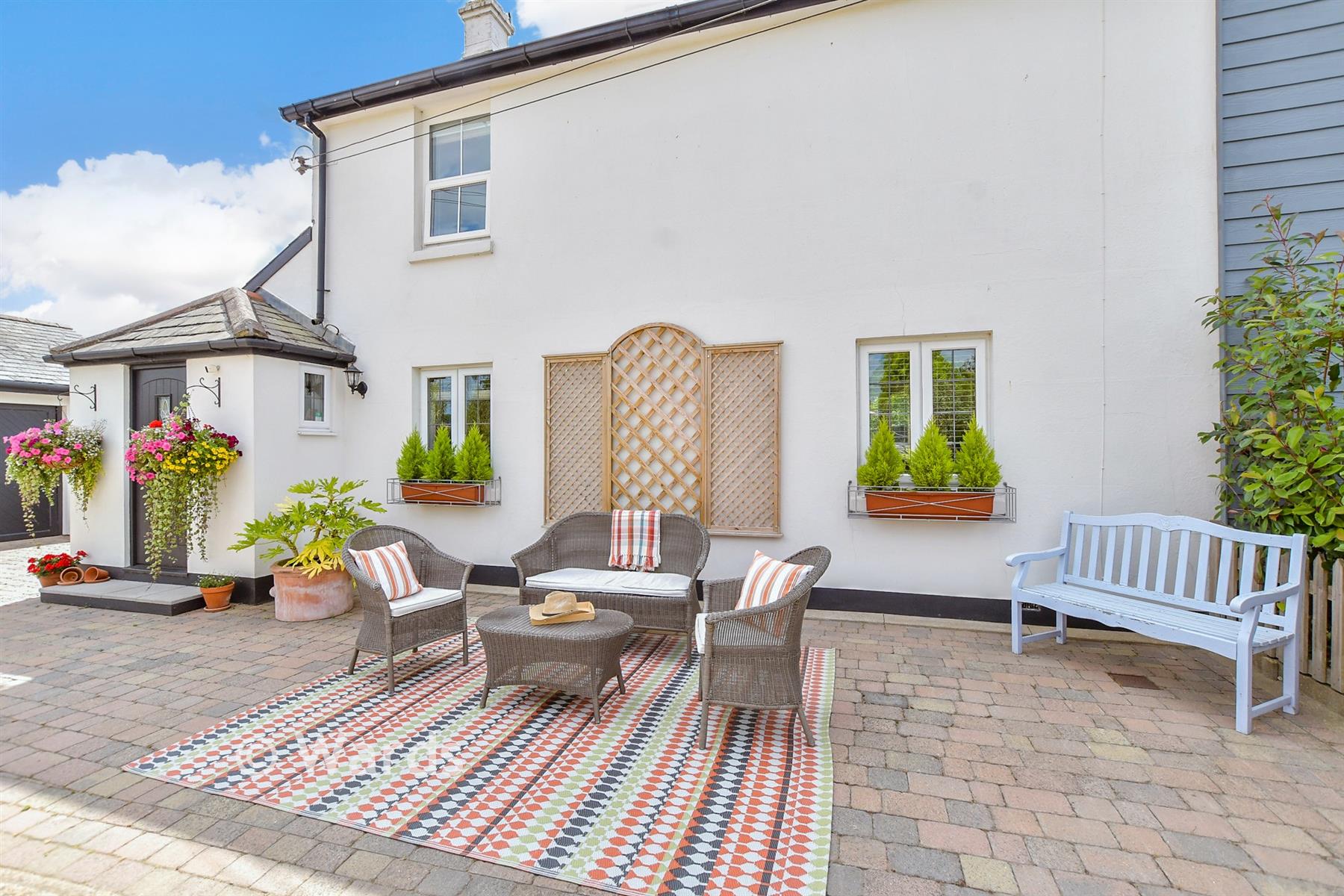 Patio / Decking - The Green, Eythorne, Dover, Kent - Wards of Kent