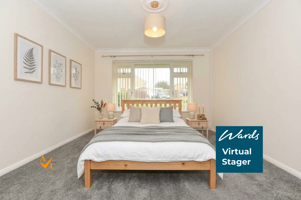 Bedroom 1 (Nordic style) - Palm Tree Close, Eythorne, Dover, Kent - Wards of Kent