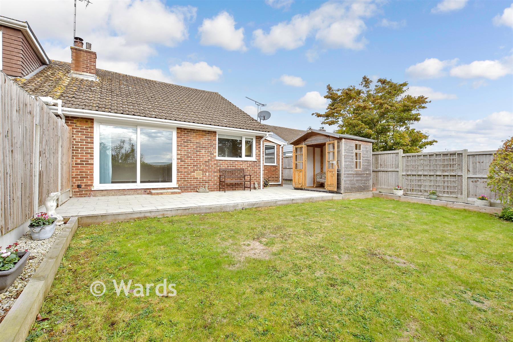Rear Elevation - Palm Tree Close, Eythorne, Dover, Kent - Wards of Kent