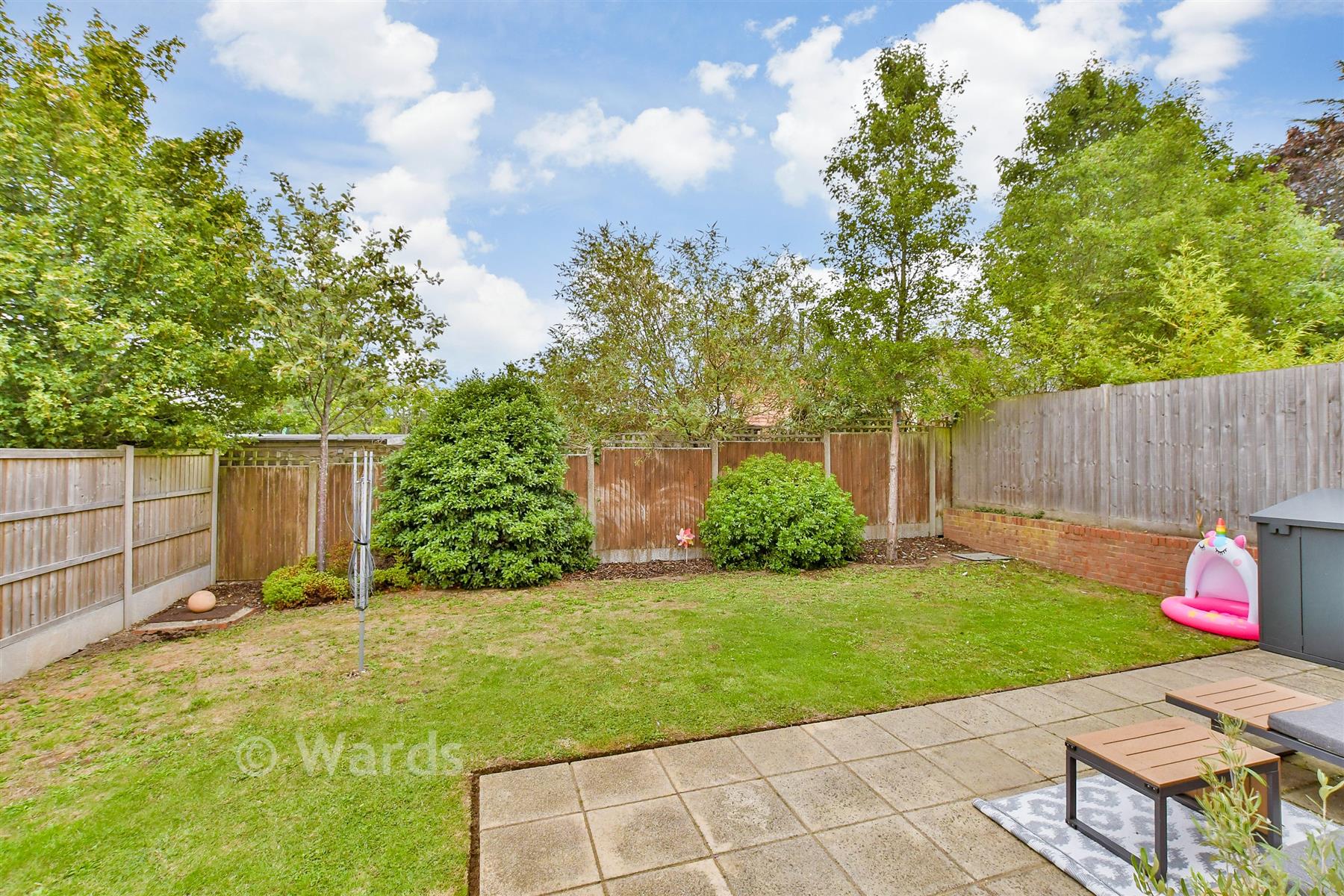 Rear Garden - Longview Close, Boughton-Under-Blean, Faversham, Kent - Wards of Kent