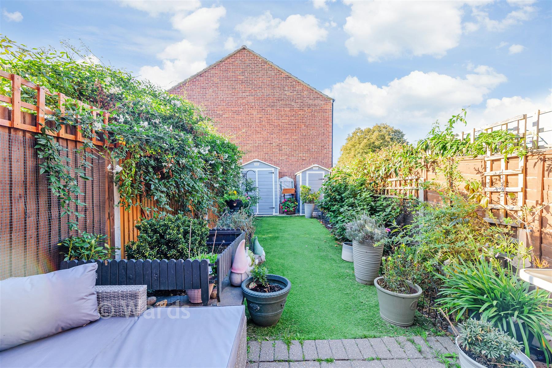Rear Garden - Cobsdene, Singlewell, Kent - Wards of Kent