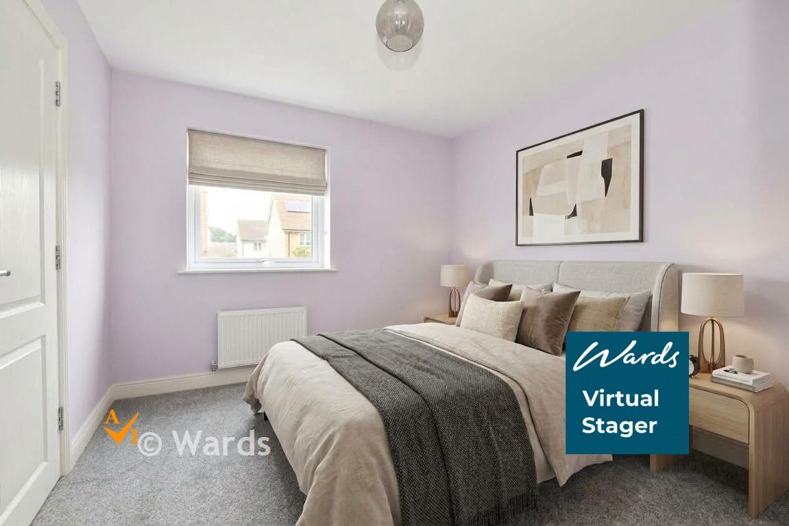 Bedroom 1 (Contemporary style) - Buffkyn Way, Maidstone, Kent - Wards of Kent