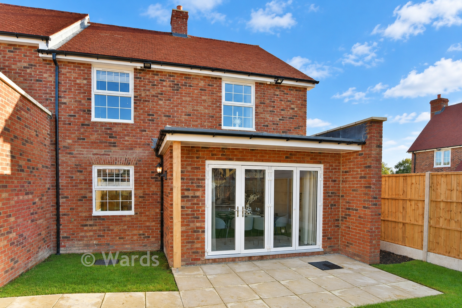 Rear Elevation - Liberty View, Lenham, Kent - Wards of Kent