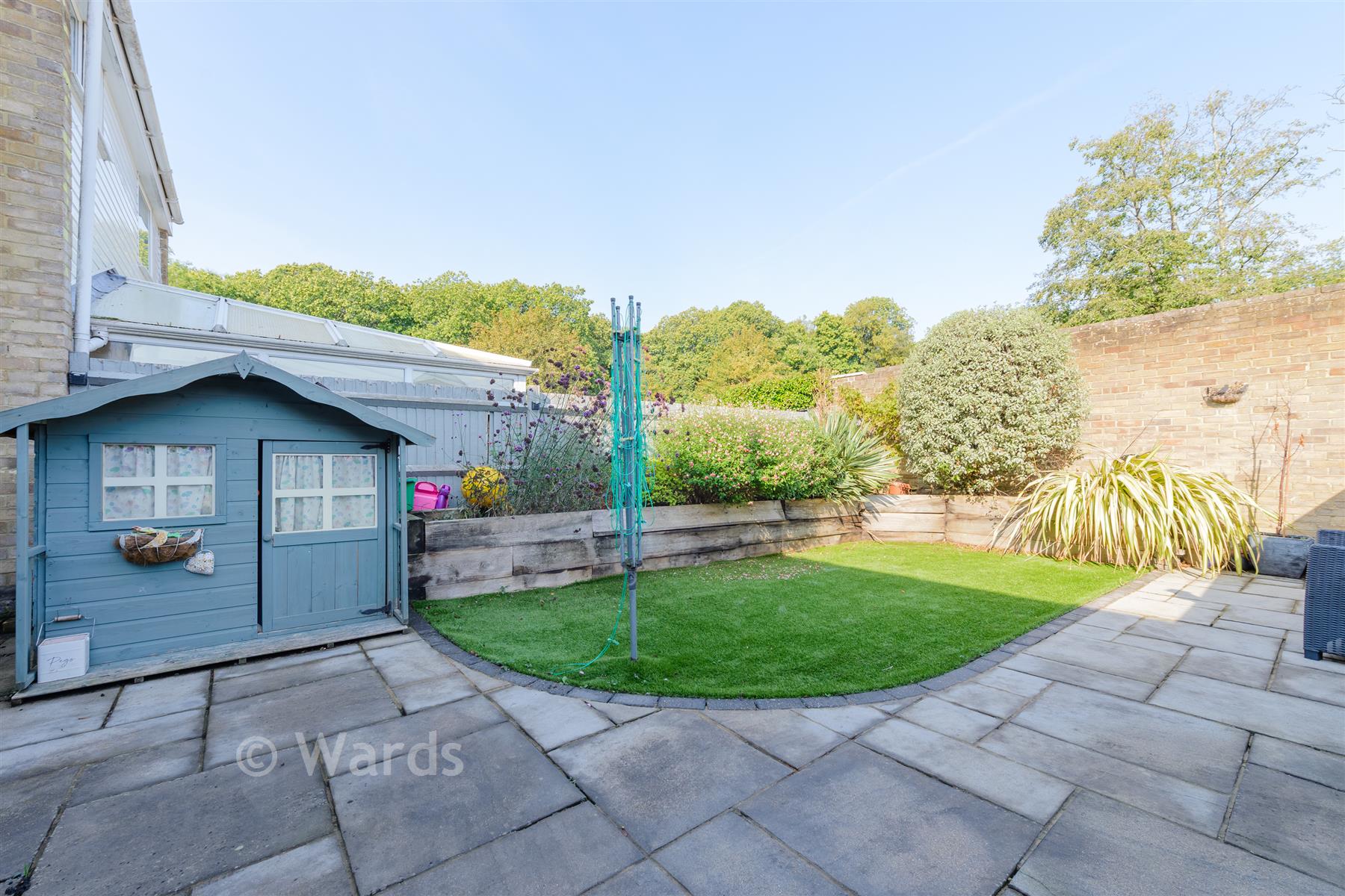 Rear Garden - The Coppice, Vigo Village, Meopham, Kent - Wards of Kent