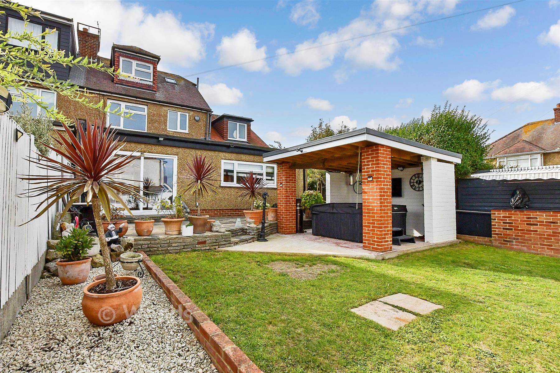 Rear Garden - Garrard Avenue, Margate, Kent - Wards of Kent