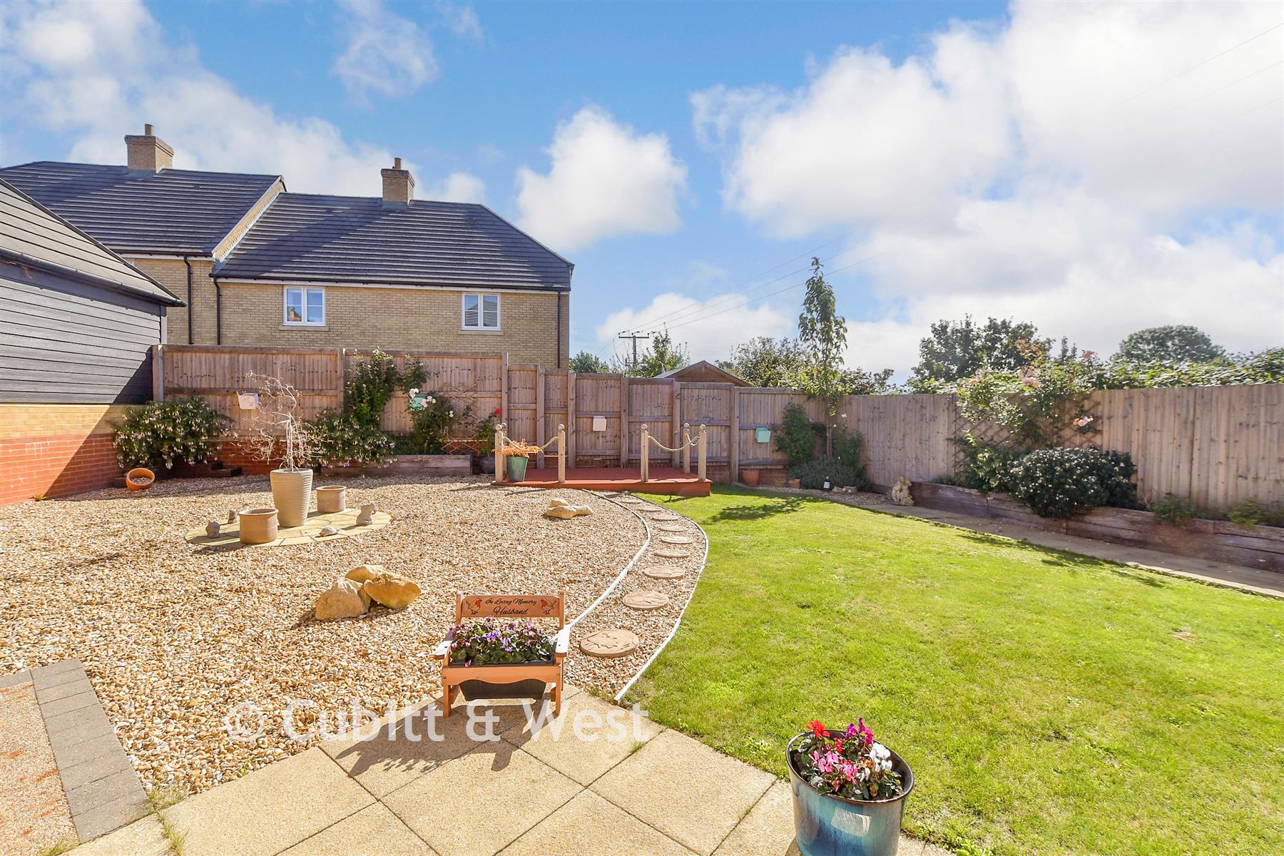 Rear Garden - Sinclair Drive, Codmore Hill, West Sussex - Wards of Kent