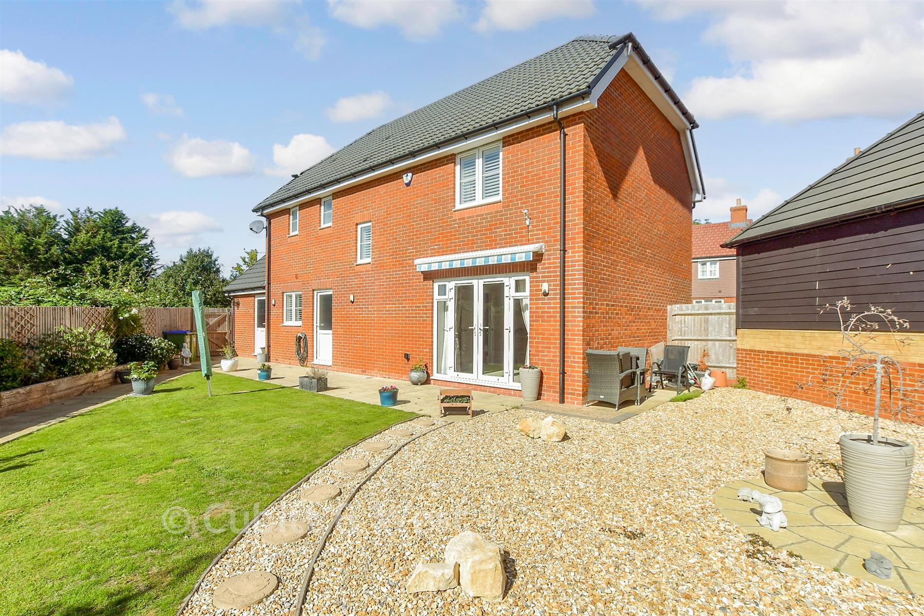 Rear Elevation - Sinclair Drive, Codmore Hill, West Sussex - Wards of Kent