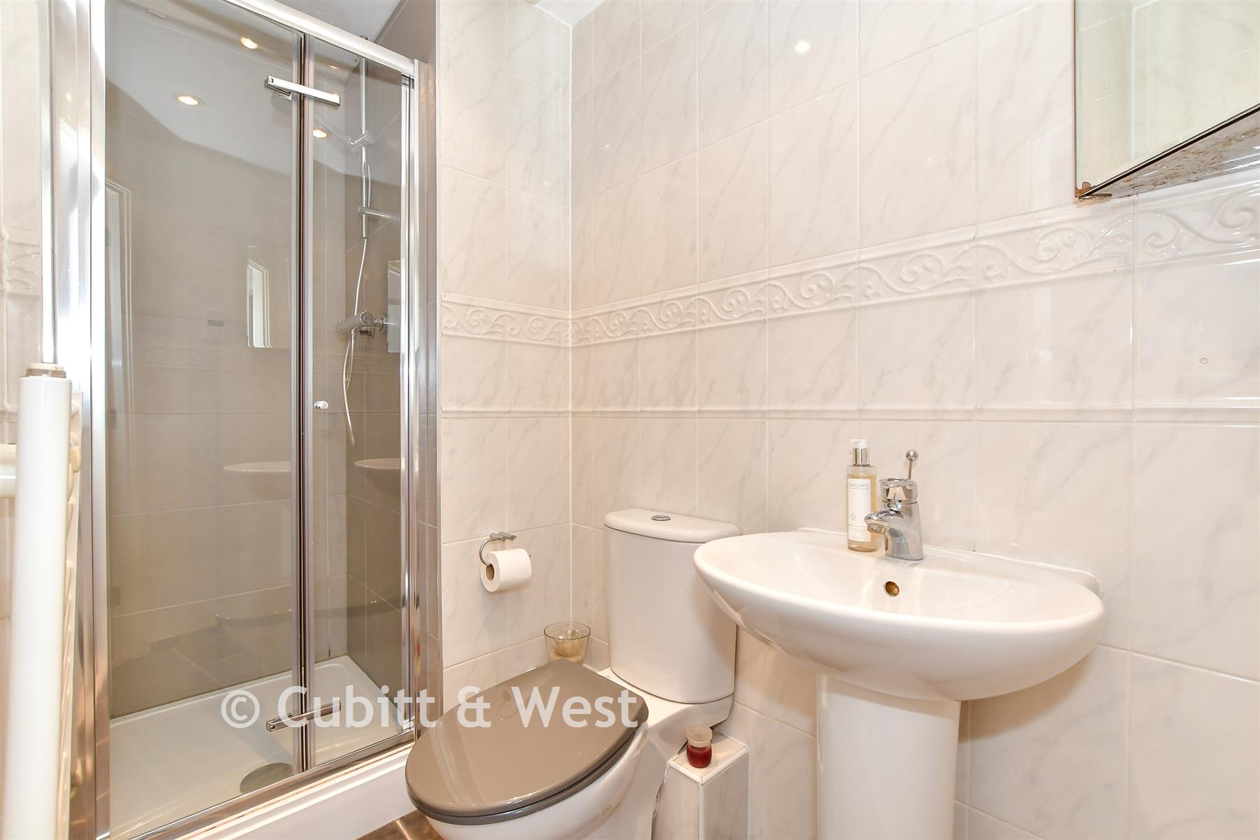 En-Suite Shower Room - Hatchmore Road, Denmead, Waterlooville, Hampshire - Wards of Kent