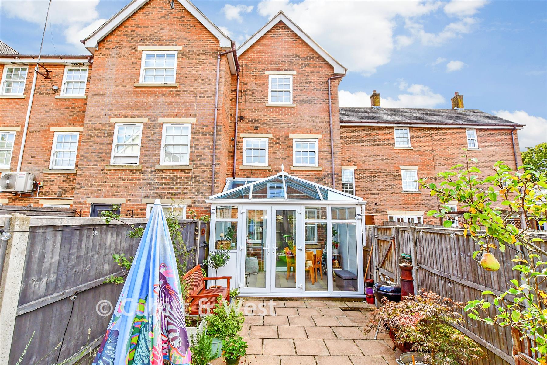 Rear Garden - Hatchmore Road, Denmead, Waterlooville, Hampshire - Wards of Kent