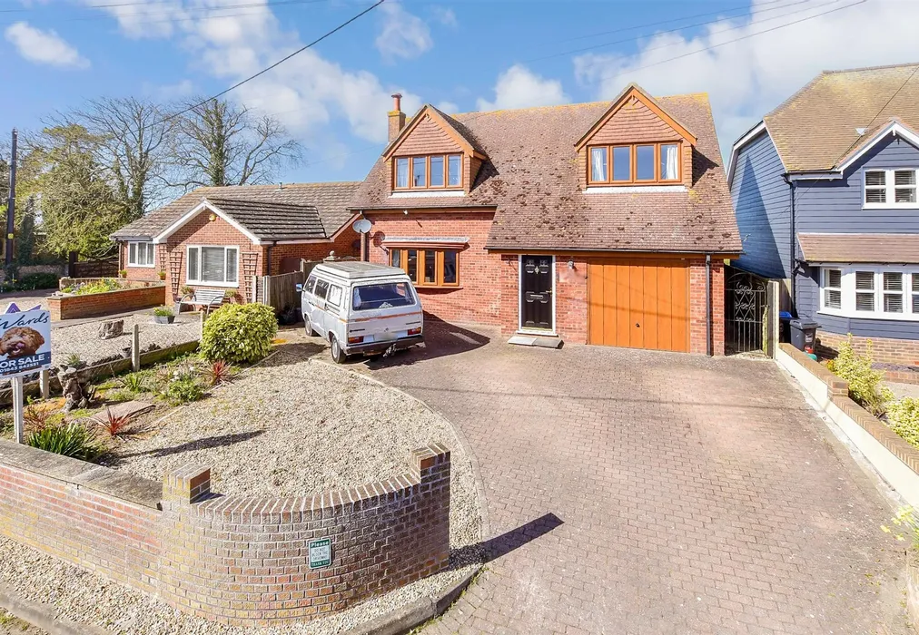 Front Elevation Web - Plumstone Road, Acol, Birchington, Kent - Wards of Kent