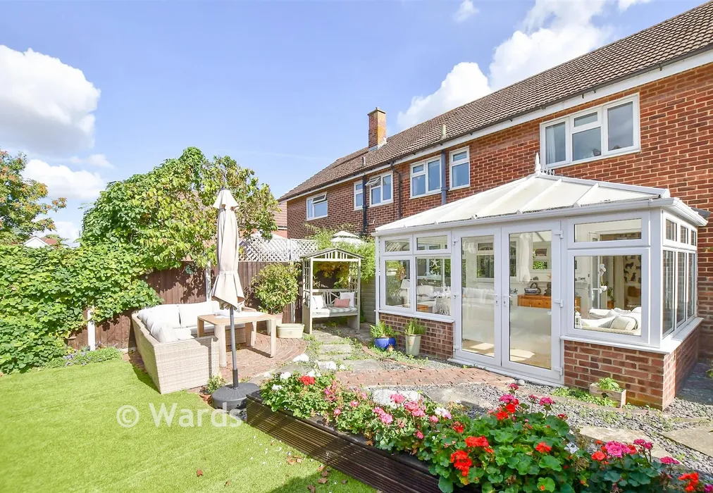 Rear Garden - Linkway, Ditton, Aylesford, Kent - Wards of Kent