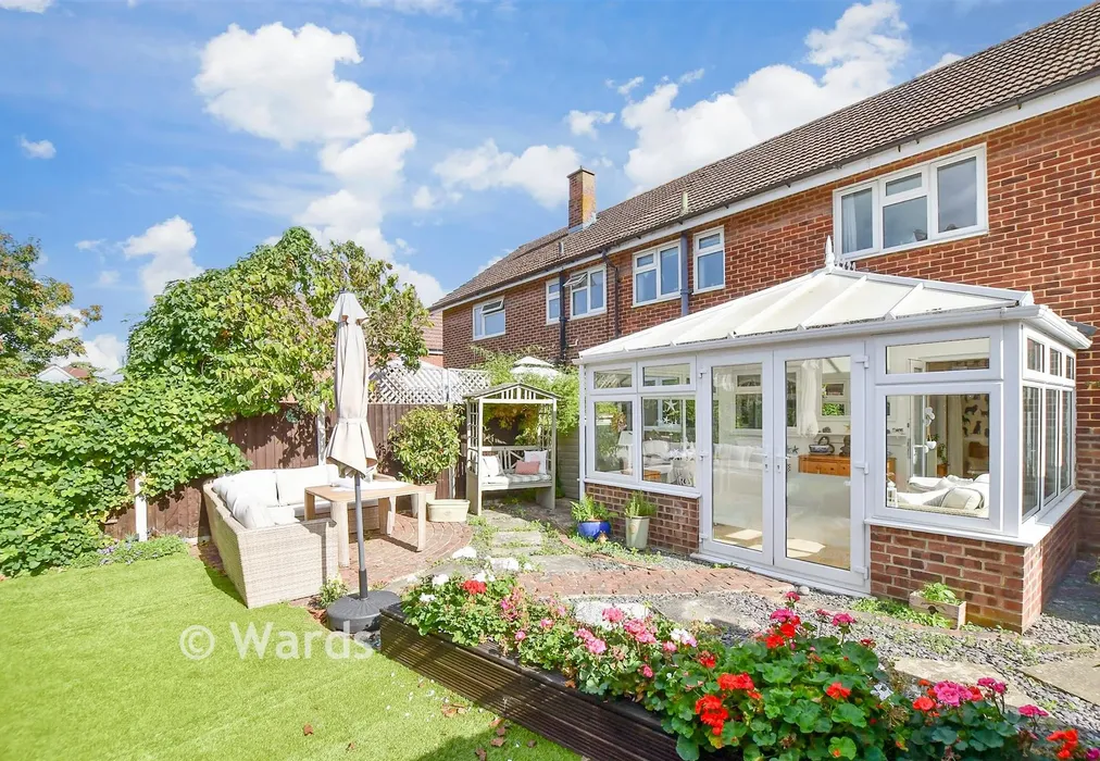 Rear Garden - Linkway, Ditton, Aylesford, Kent - Wards of Kent