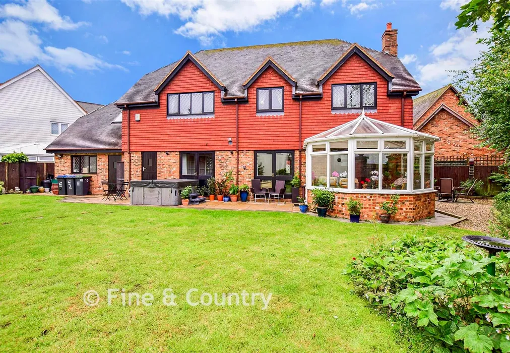 Rear Elevation - Worcester Grove, Broadstairs, Kent - Wards of Kent