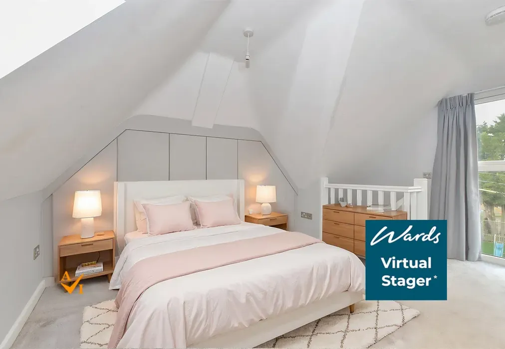 Bedroom 1 (Contemporary style) - Chulkhurst, Biddenden, Kent - Wards of Kent