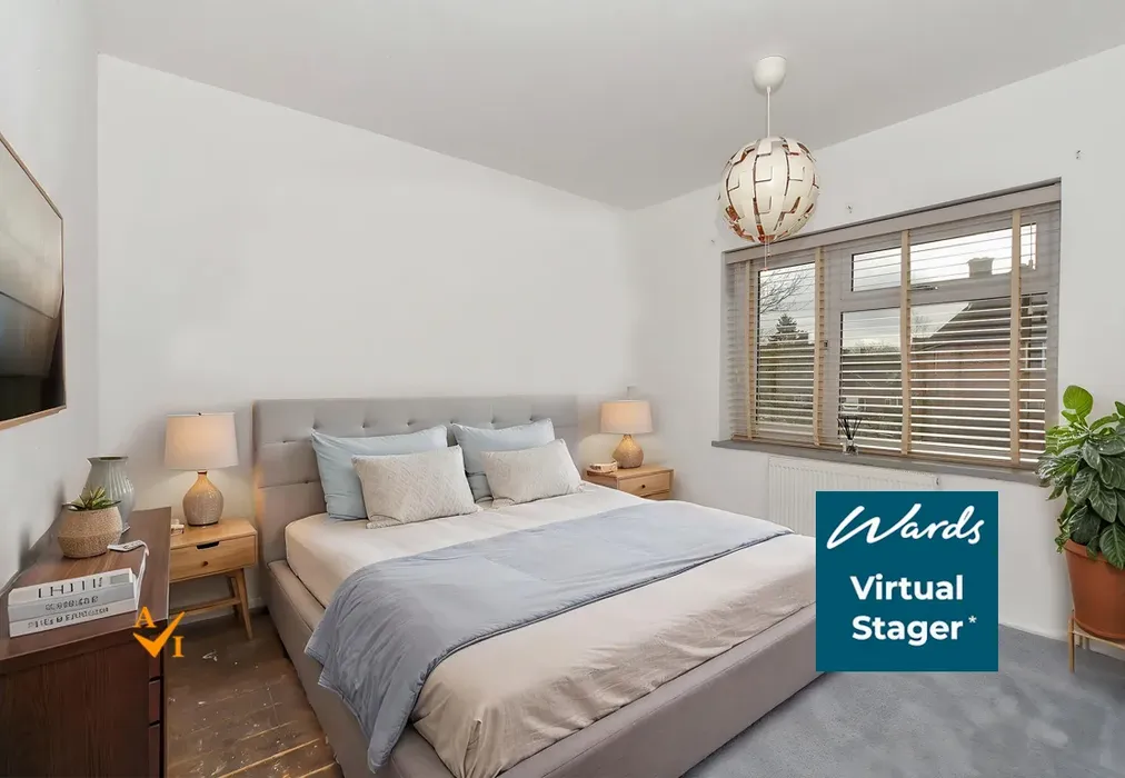 Bedroom 2 (Contemporary style) - Chulkhurst, Biddenden, Kent - Wards of Kent