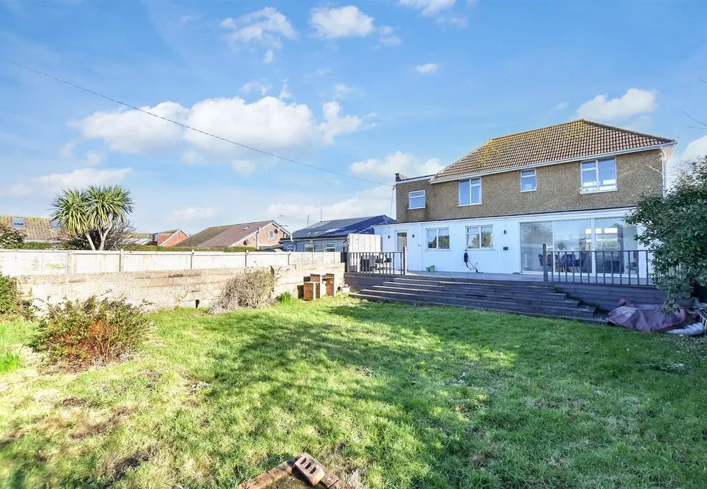 Rear Garden - Dymchurch Road, St. Marys Bay, Kent - Wards of Kent
