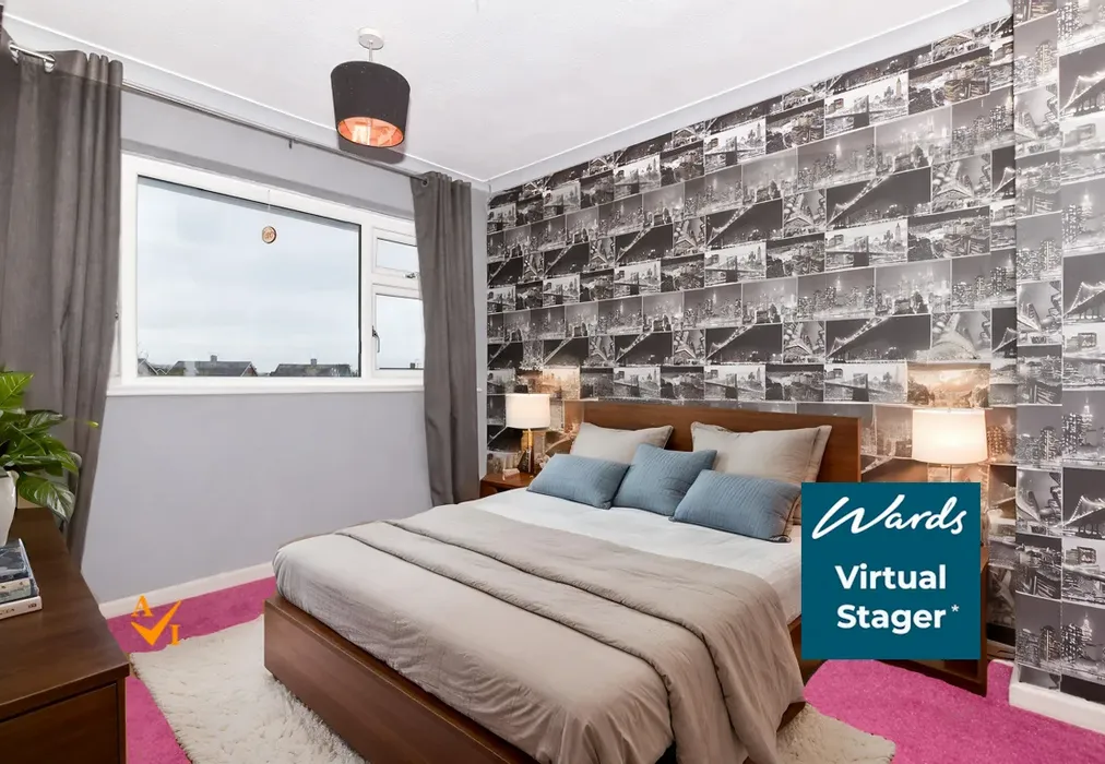 Bedroom 2 (Nordic style) - Broadoak Avenue, Maidstone, Kent - Wards of Kent