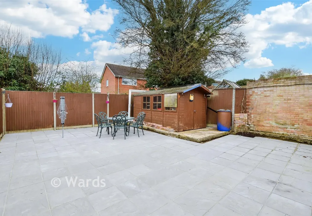 Rear Garden - Broadoak Avenue, Maidstone, Kent - Wards of Kent
