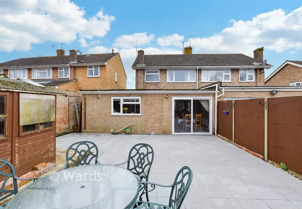 Rear Elevation - Broadoak Avenue, Maidstone, Kent - Wards of Kent