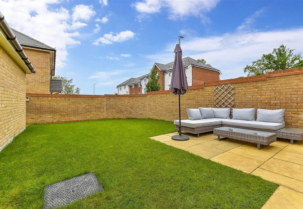 Rear Garden - Challenger Way, Marden, Marden, Kent - Wards of Kent