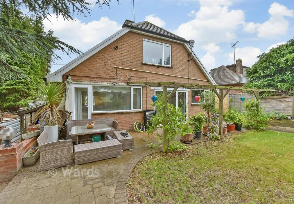 Rear Elevation - Chestnut Wood Lane, Borden, Sittingbourne, Kent - Wards of Kent