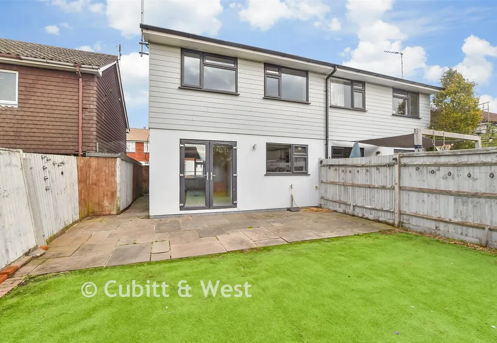 Rear Elevation - Hillcrest Drive, Ashington, West Sussex - Wards of Kent