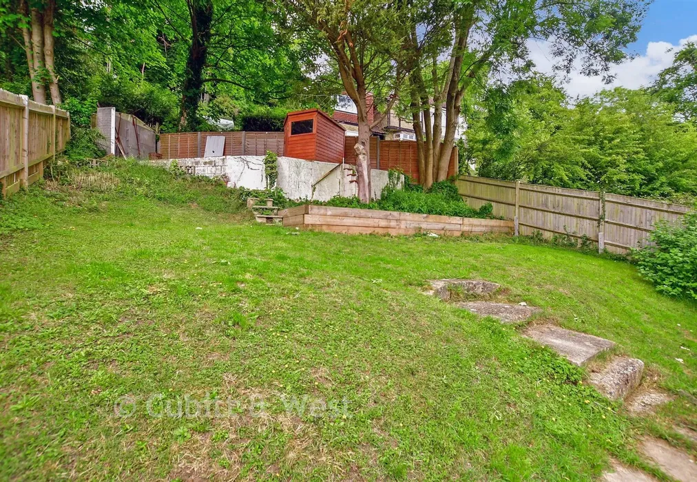 Rear Garden - Milner Road, Caterham, Surrey - Wards of Kent
