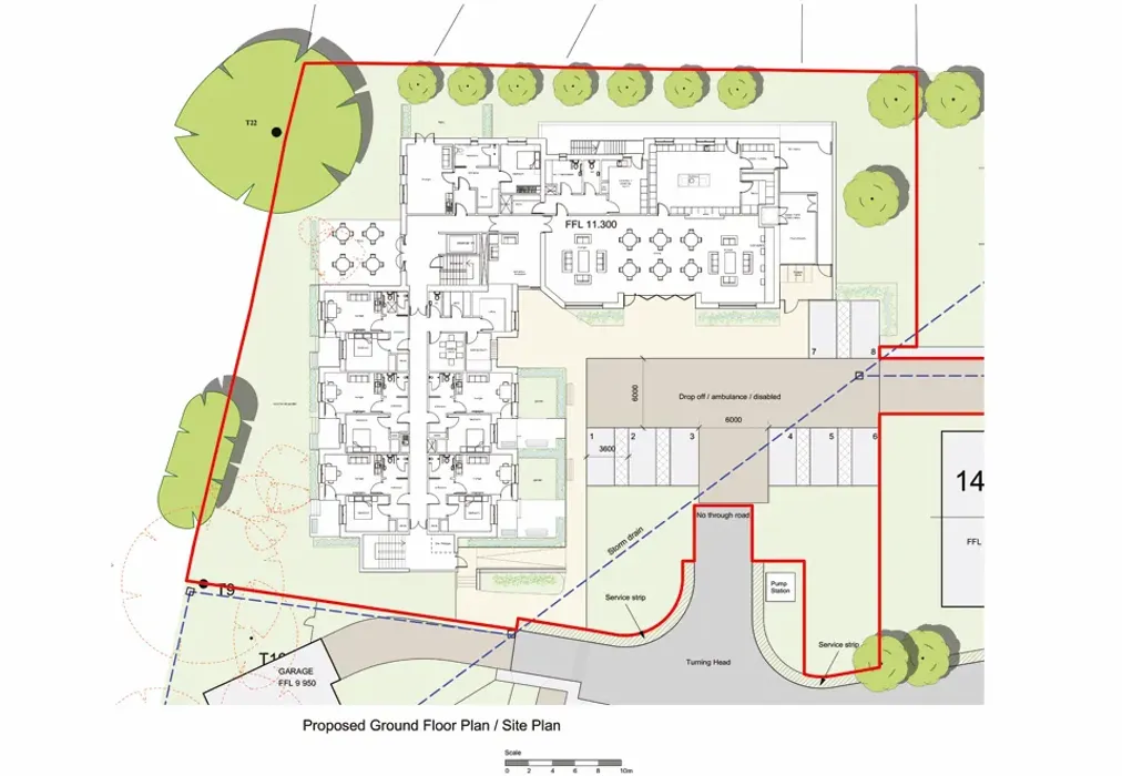 Site Plan - Bouldnor Mead, Bouldnor, Yarmouth, Isle of Wight - Wards of Kent
