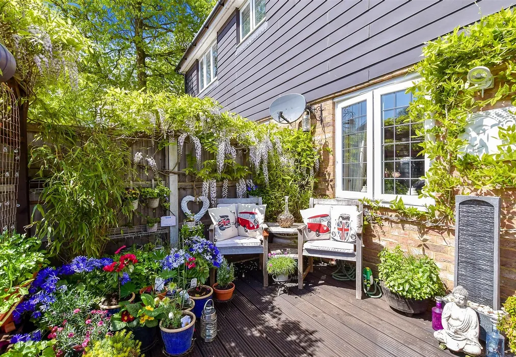 Rear Garden - Lenham Road, Kingswood, Maidstone, Kent - Wards of Kent