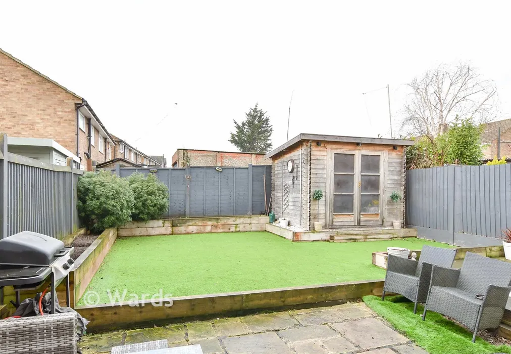 Rear Garden - St. Botolph's Road, Northfleet, Gravesend, Kent - Wards of Kent