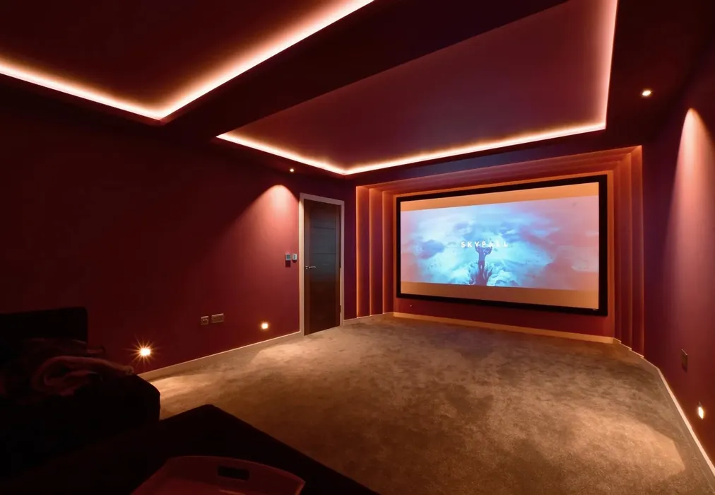 Cinema Room - Sea View Road, St Margarets Bay, Dover, Kent - Wards of Kent