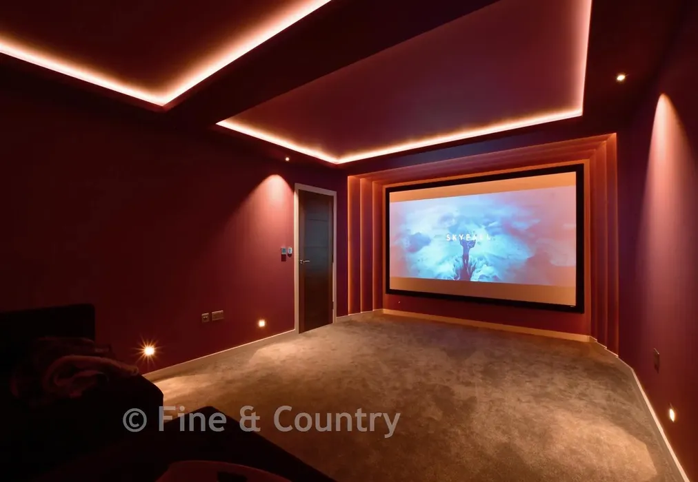 Cinema Room - Sea View Road, St Margarets Bay, Dover, Kent - Wards of Kent