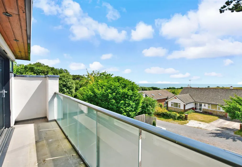 Balcony/Terrace - Sea View Road, St Margarets Bay, Dover, Kent - Wards of Kent