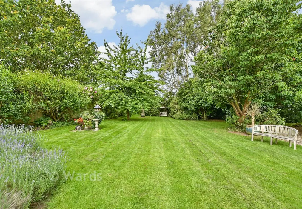 Rear Garden - Salts Lane, Loose, Maidstone, Kent - Wards of Kent