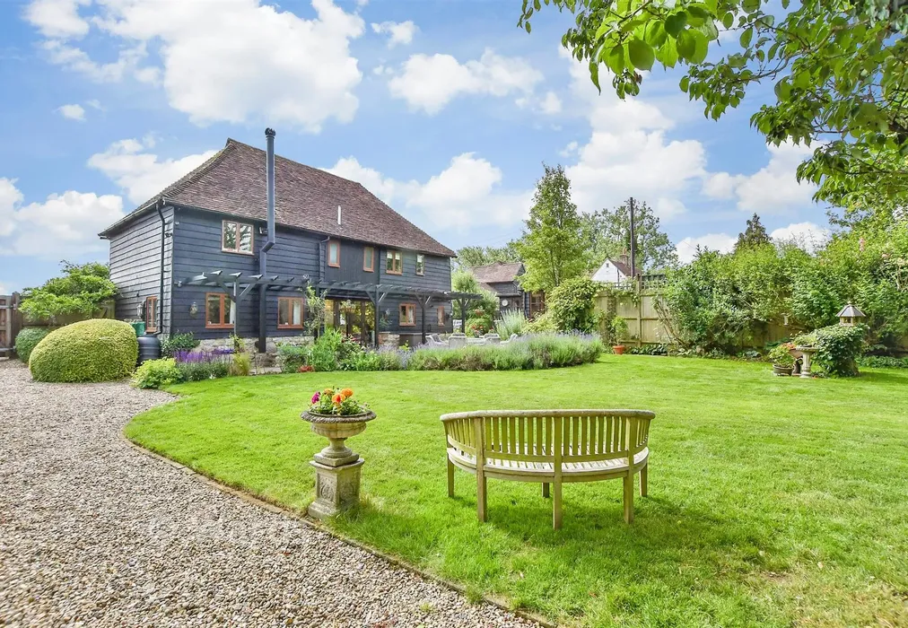 Rear Garden - Salts Lane, Loose, Maidstone, Kent - Wards of Kent