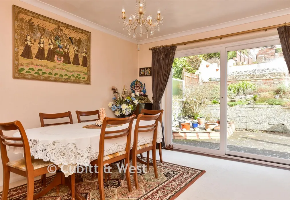 Dining Room - Falmer Gardens, Woodingdean, Brighton, East Sussex - Wards of Kent