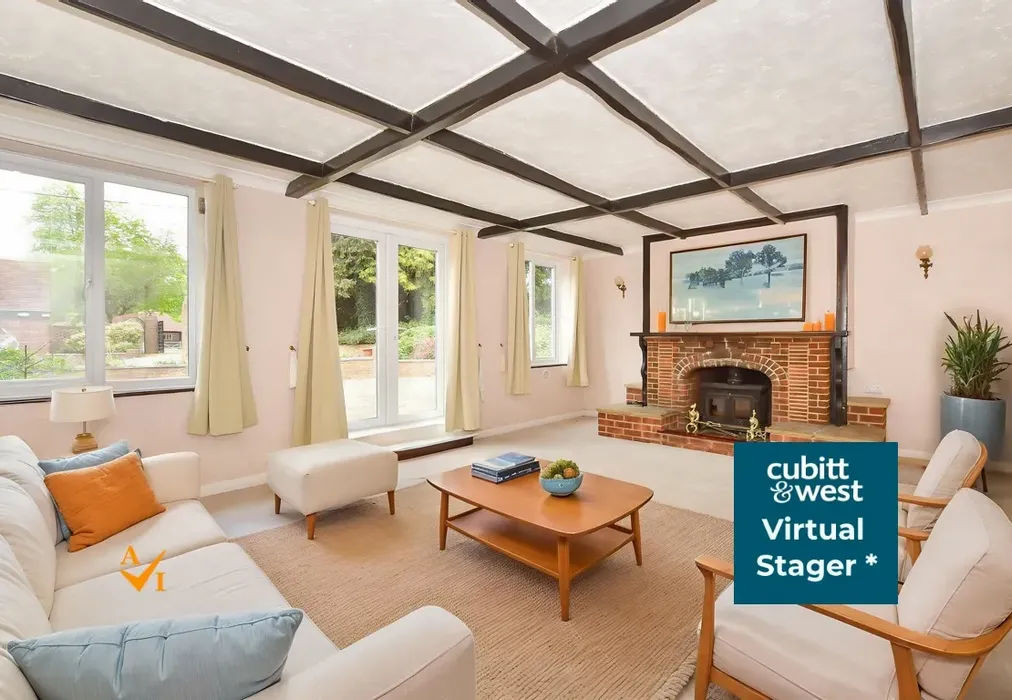 Lounge (Contemporary style) - East Street, Rusper, West Sussex - Wards of Kent