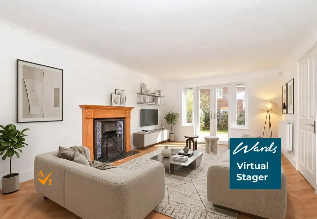 Lounge (Contemporary style) - Chestnut Close, Kings Hill, West Malling, Kent - Wards of Kent
