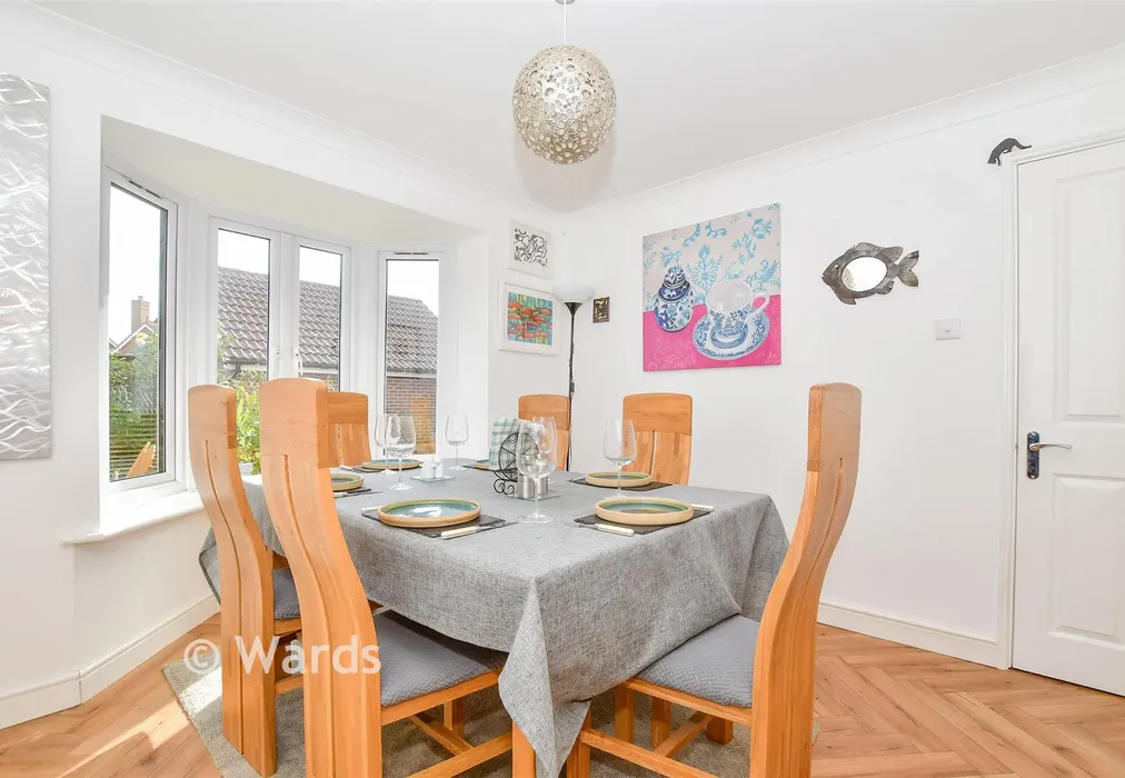 Dining Room - Chestnut Close, Kings Hill, West Malling, Kent - Wards of Kent