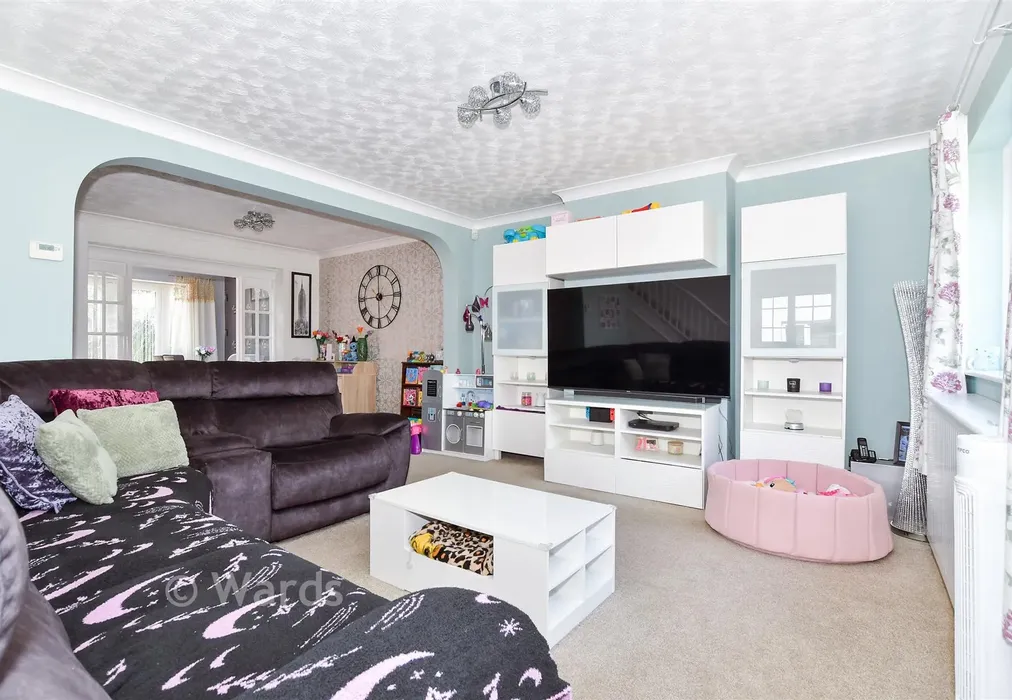 Lounge - Priory Grove, Ditton, Aylesford, Kent - Wards of Kent