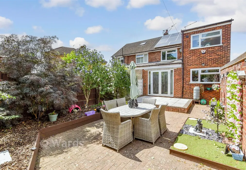 Rear Elevation - Priory Grove, Ditton, Aylesford, Kent - Wards of Kent