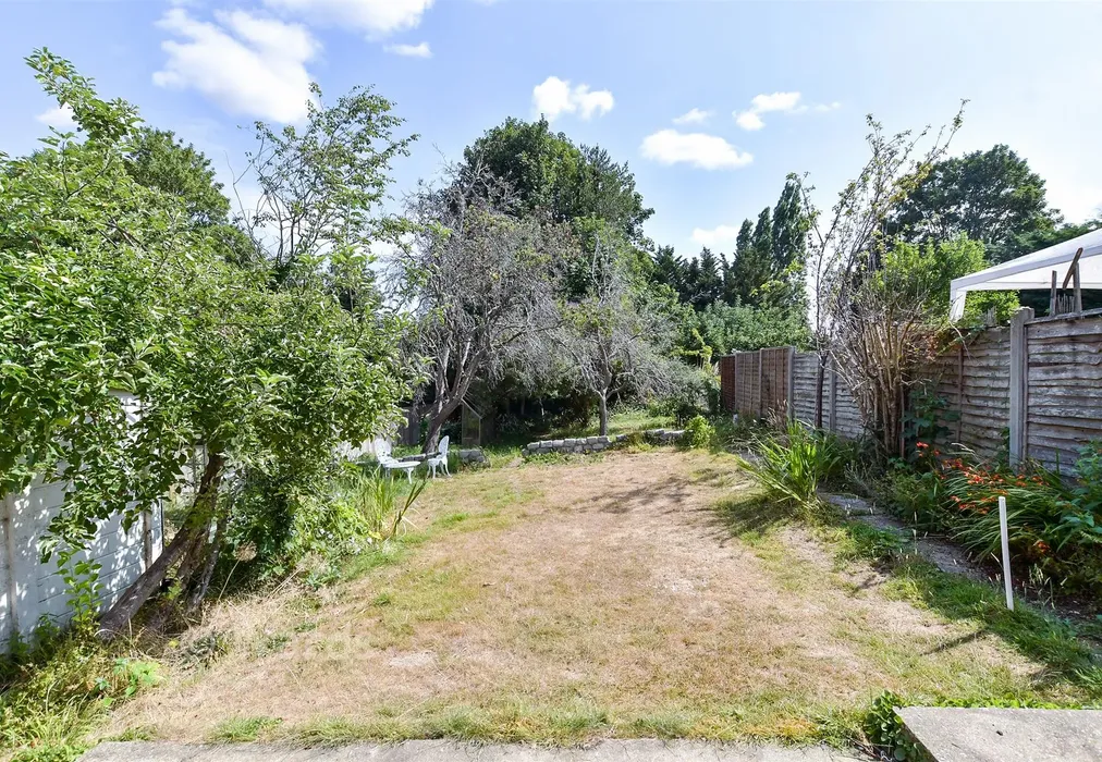 Rear Garden - Little Buckland Avenue, Maidstone, Kent - Wards of Kent