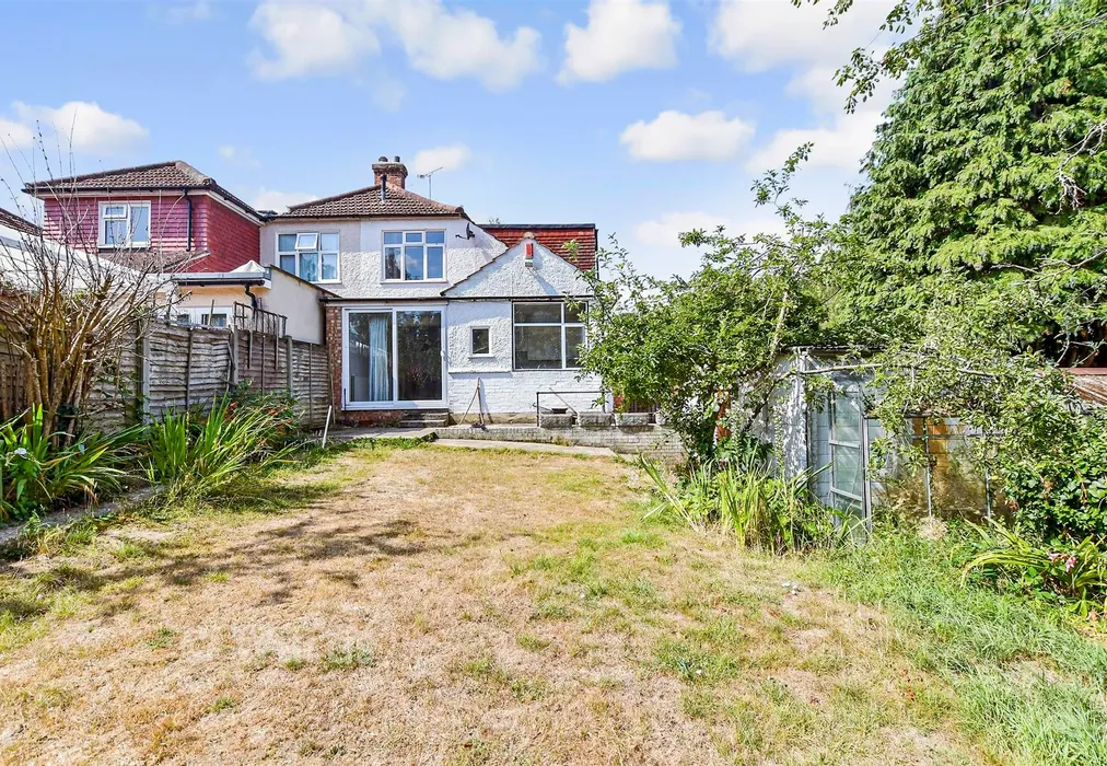 Rear Elevation - Little Buckland Avenue, Maidstone, Kent - Wards of Kent