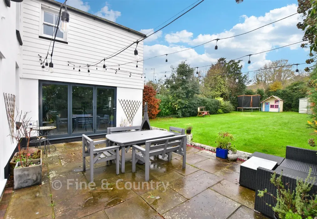 Patio / Decking - Valley Road, Barham, Canterbury, Kent - Wards of Kent