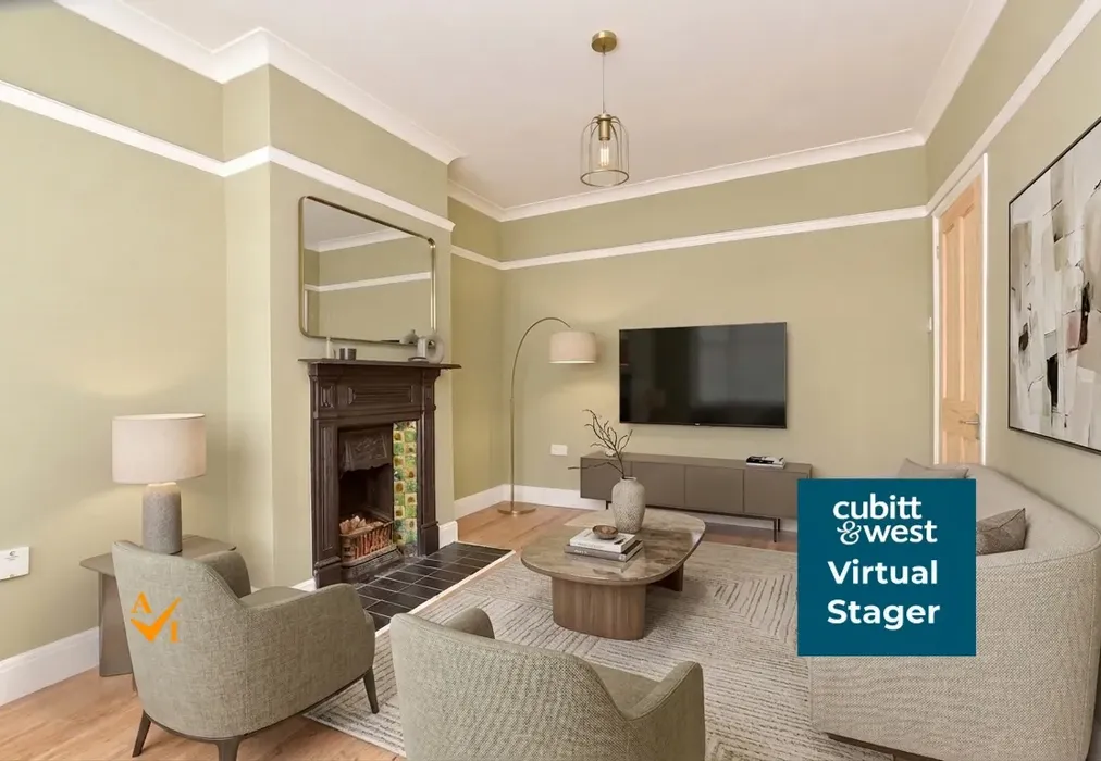 Lounge (Contemporary style) - Elm Road, Purley, Surrey - Wards of Kent