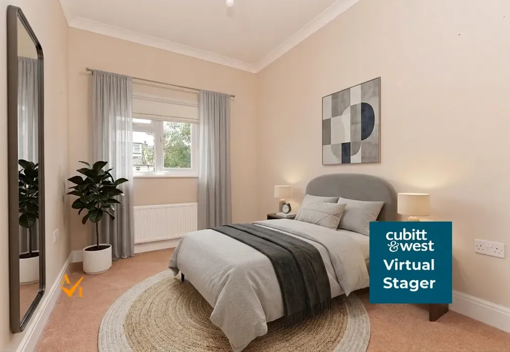 Bedroom 2 (Contemporary style) - Elm Road, Purley, Surrey - Wards of Kent