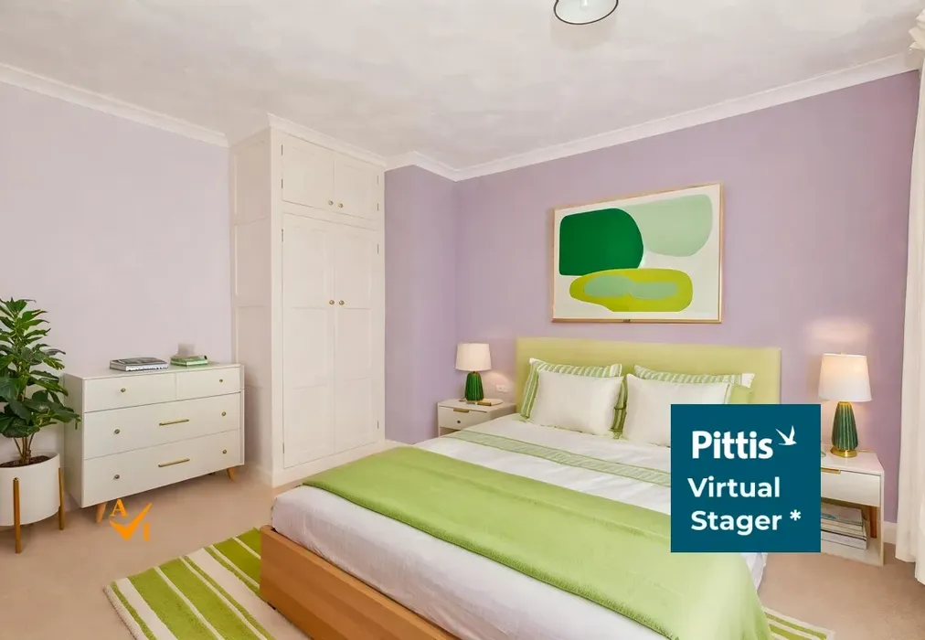 Bedroom 1 (Nordic style) - Wellow Top Road, Wellow, Yarmouth, Isle of Wight - Wards of Kent